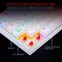 Redragon K552W KUMARA 87 Keys Mechanical Gaming Keyboard RGB LED Backlit Wired Anti-Dust Proof Red Switches - White